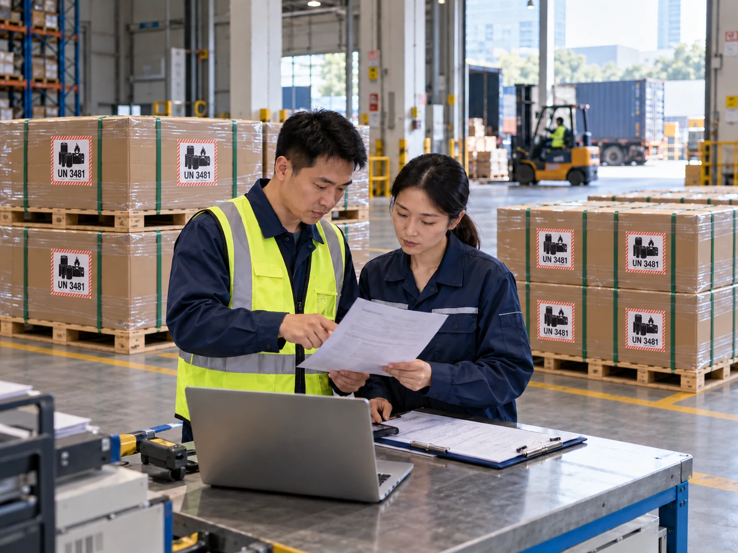 medical cargo planning scene